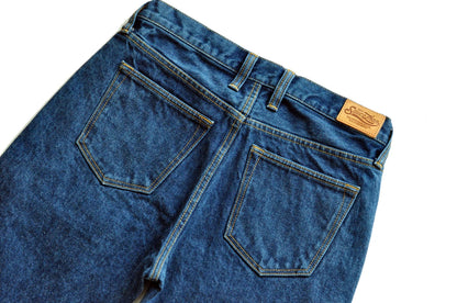 Selvedge Denim Distressed Taper Fit Jeans For Men