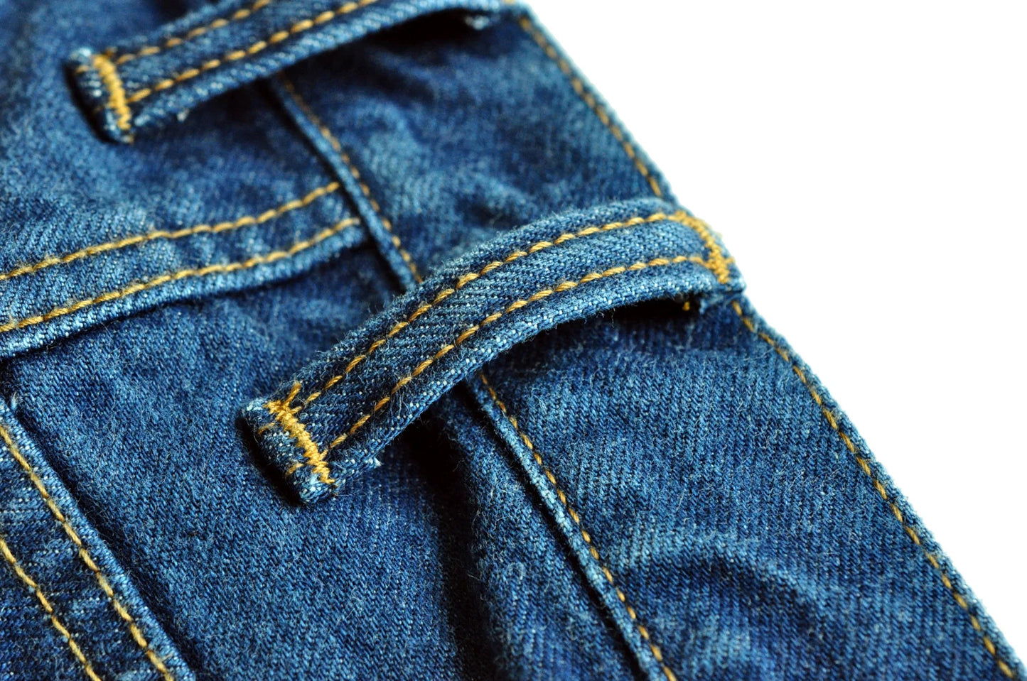 Selvedge Denim Distressed Taper Fit Jeans For Men